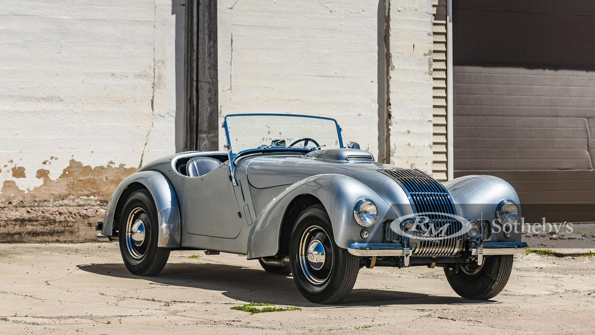 1950 Allard K1/2 Two-Seater offered at RM Sotheby's Hershey Collector Car Live Auction 2021