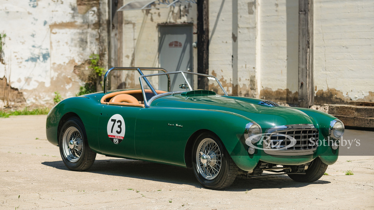 1951 Nash-Healey Roadster offered at RM Sotheby's Hershey Collector Car Live Auction 2021