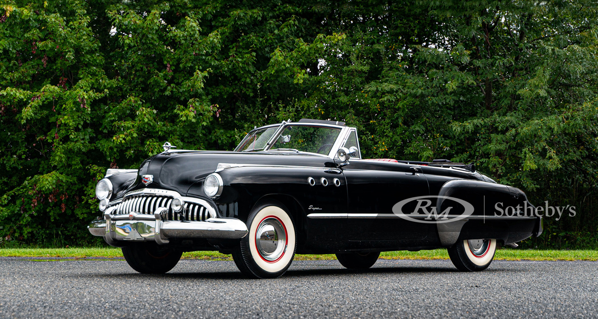 1949 Buick Super Convertible offer at RM Sotheby's Hershey Collector Car Live Auction 2021