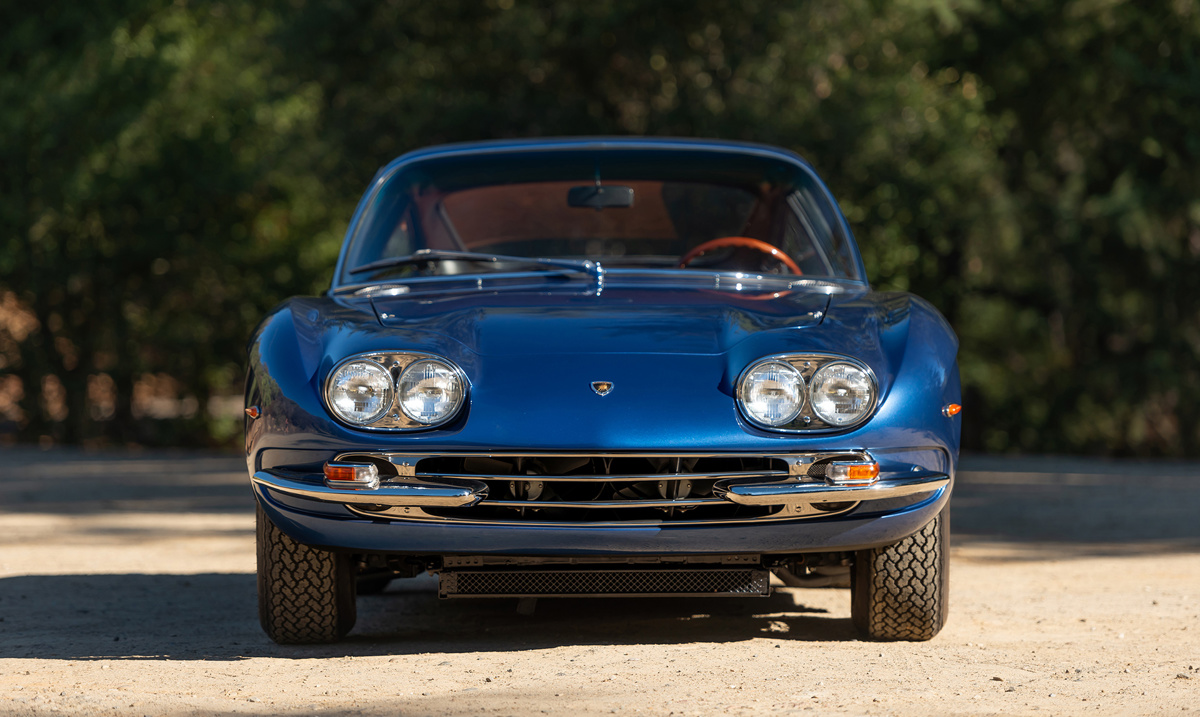 1967 Lamborghini 400 GT 2+2 by Touring offered at RM Sotheby’s Arizona Collector Car Auction 2022
