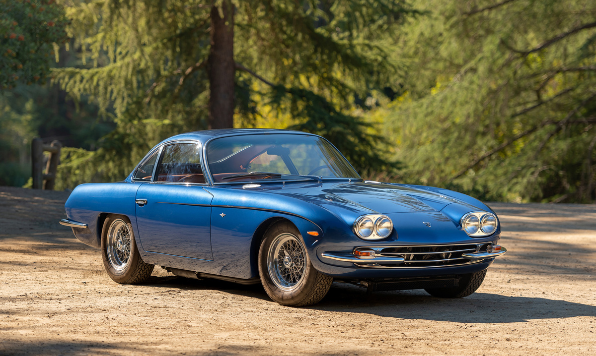 1967 Lamborghini 400 GT 2+2 by Touring offered at RM Sotheby’s Arizona live Auction 2022