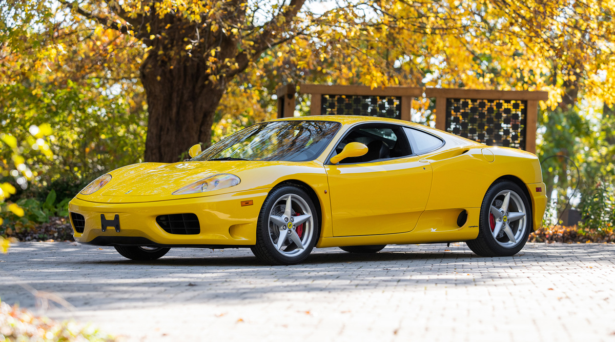 1999 Ferrari 360 Modena offered at RM Sotheby's Open Roads December Online Auction 2021