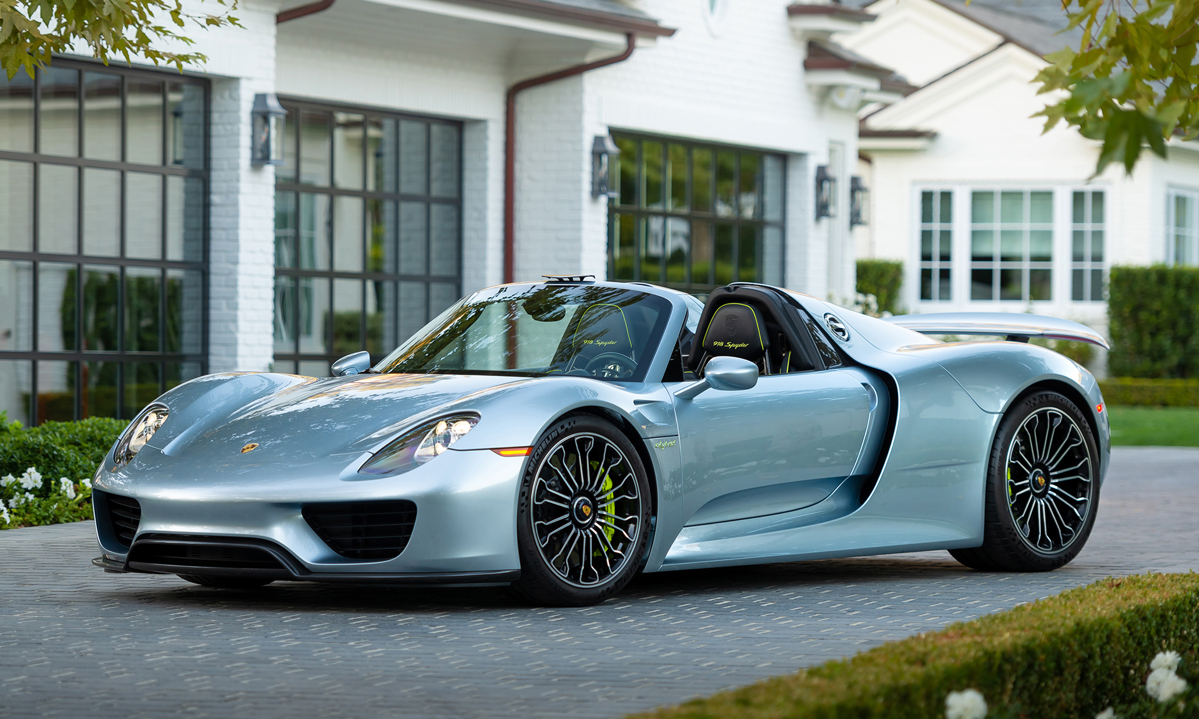 2015 Porsche 918 Spyder offered at RM Sotheby's Arizona Live Auction 2022