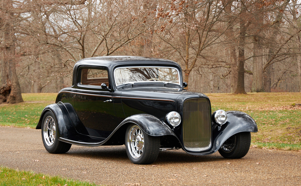 1932 Ford Three-Window Coupe Custom offered at RM Sotheby's Arizona live auction 2022