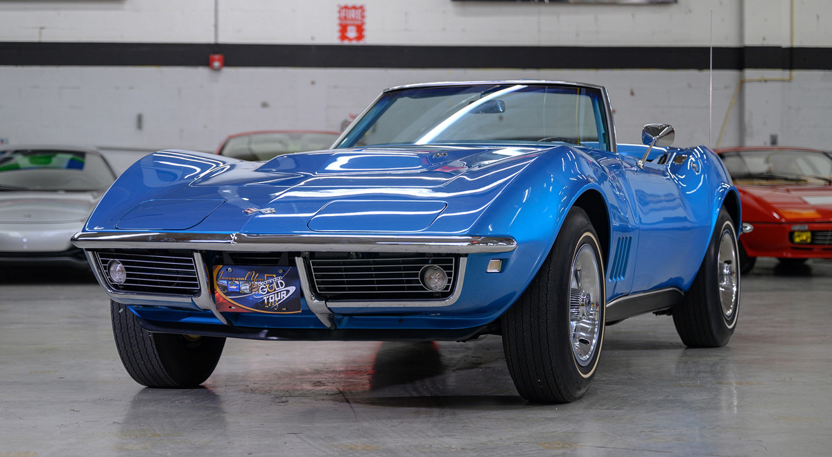 1968 Chevrolet Corvette L71 427/435 Convertible offered at RM Sotheby's Fort Lauderdale live auction 2022