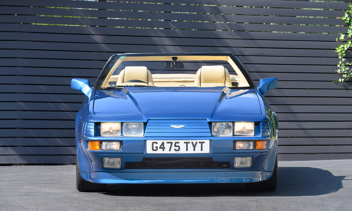 1988 Aston Martin V8 Volante Zagato offered at RM Sotheby's London Live Auction 2021
