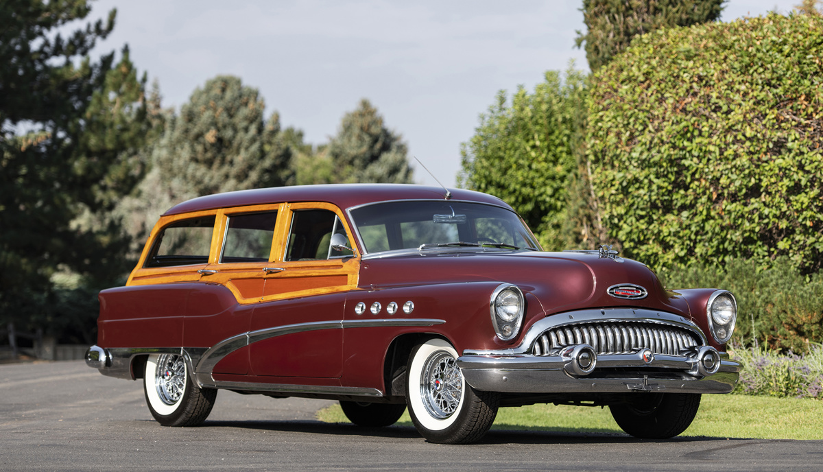 1953 Buick Roadmaster Estate Wagon offered at RM Sotheby's Hershey Live Auction 2021