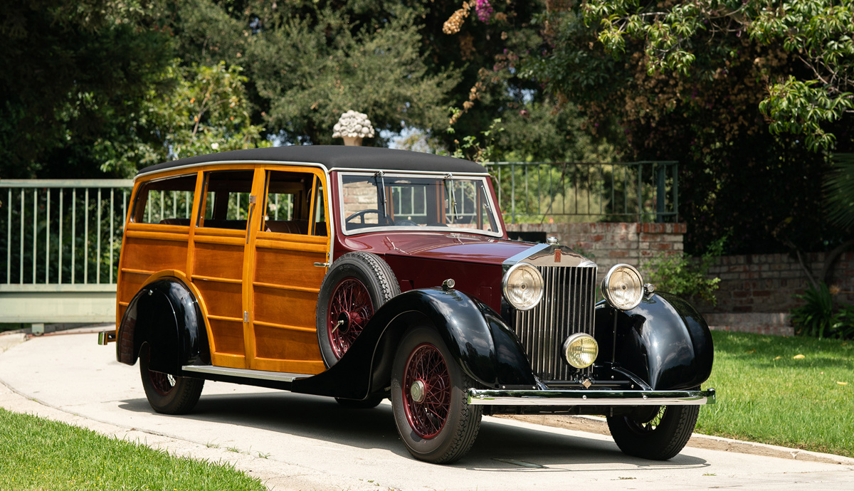 1932 Rolls-Royce 20/25 Shooting Brake offered at RM Sotheby's Hershey Live Auction 2021