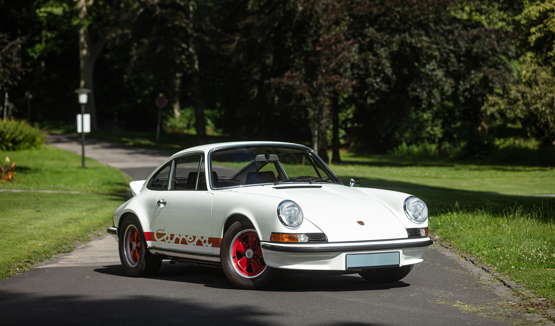 1973 Porsche 911 Carrera RS 2.7 Touring offered at RM Sotheby's St. Moritz Live Auction 2021