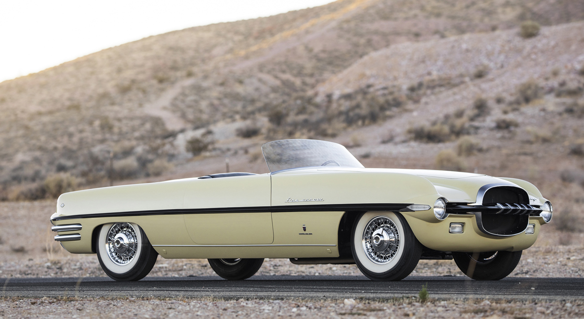 1954 Dodge Firearrow II by Ghia Offered at RM Sotheby's Monterey Live Auction 2021