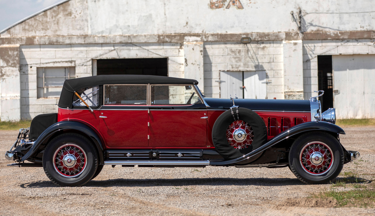 1930 Cadillac V-16 Convertible Phaeton by Murphy Offered at RM Sotheby's Monterey Live Auction 2021
