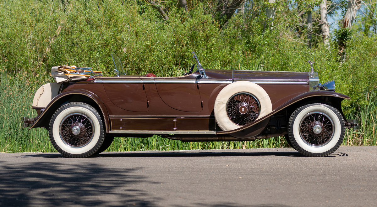 1930 Rolls-Royce Phantom I Derby Tourer by Brewster Offered at RM Sotheby's Monterey Live Auction 2021
