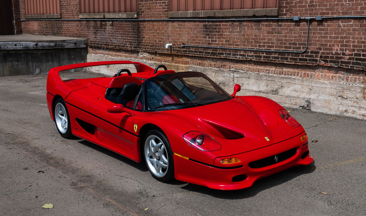 1995 Ferrari F50 Offered at RM Sotheby's Monterey Live Auction 2021