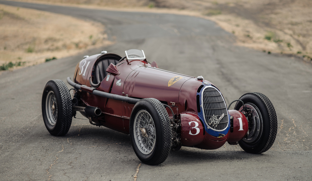 1935 Alfa Romeo 8C 35 Offered at RM Sotheby's Monterey Live Auction 2021