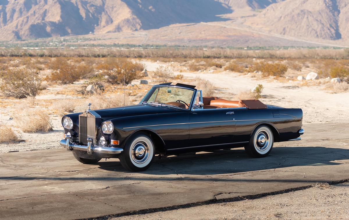 1965 Rolls-Royce Silver Cloud III Drophead Coupe by Mulliner Park Ward available at RM Sotheby's Arizona Live Auction 2021
