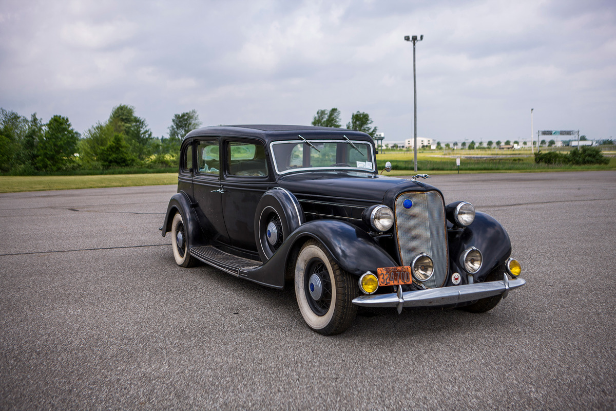 1935 Lincoln Model K Sedan offered at RM Auctions Auburn Fall live auction 2020