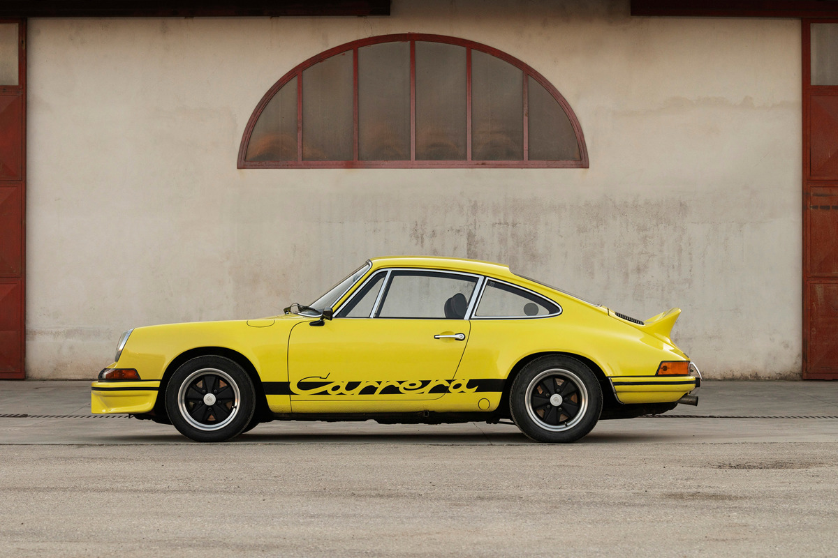1973 Porsche 911 Carrera RS 2.7 Lightweight offered at RM Sotheby’s Monaco live auction 2022