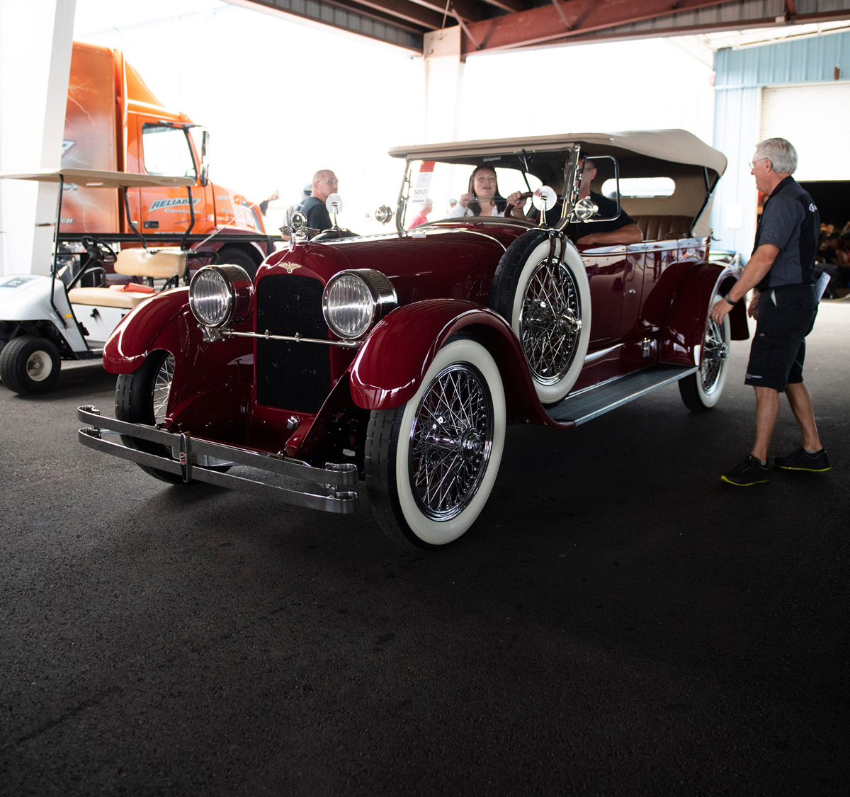 1923 Duesenberg Model A Sport Touring by Rubay offered at RM Sotheby’s Auburn Fall live auction 2019