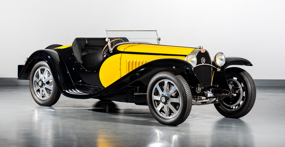 1932 Bugatti Type 55 Roadster in the style of Jean Bugatti offered at RM Sotheby’s Monterey live auction 2022