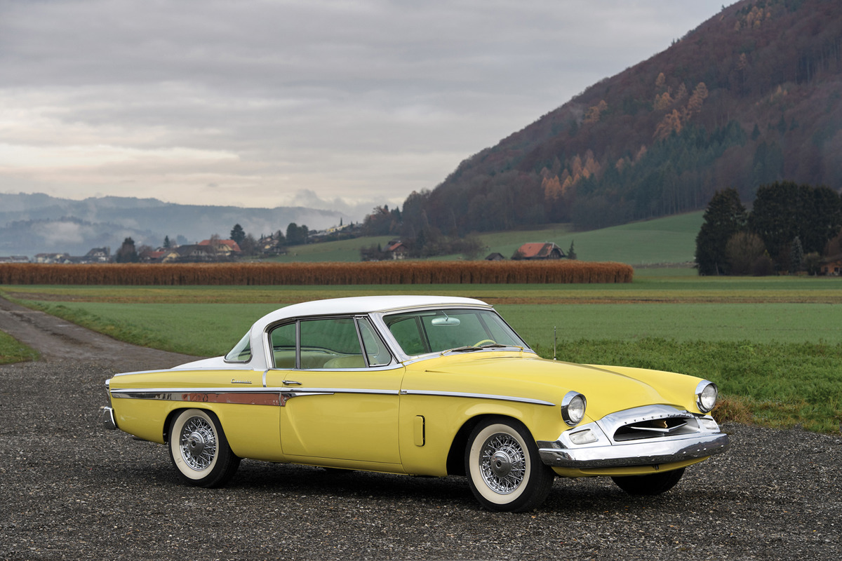 1955 Studebaker Commander Regal Hardtop offered at RM Auctions' Fort Lauderdale live auction 2019