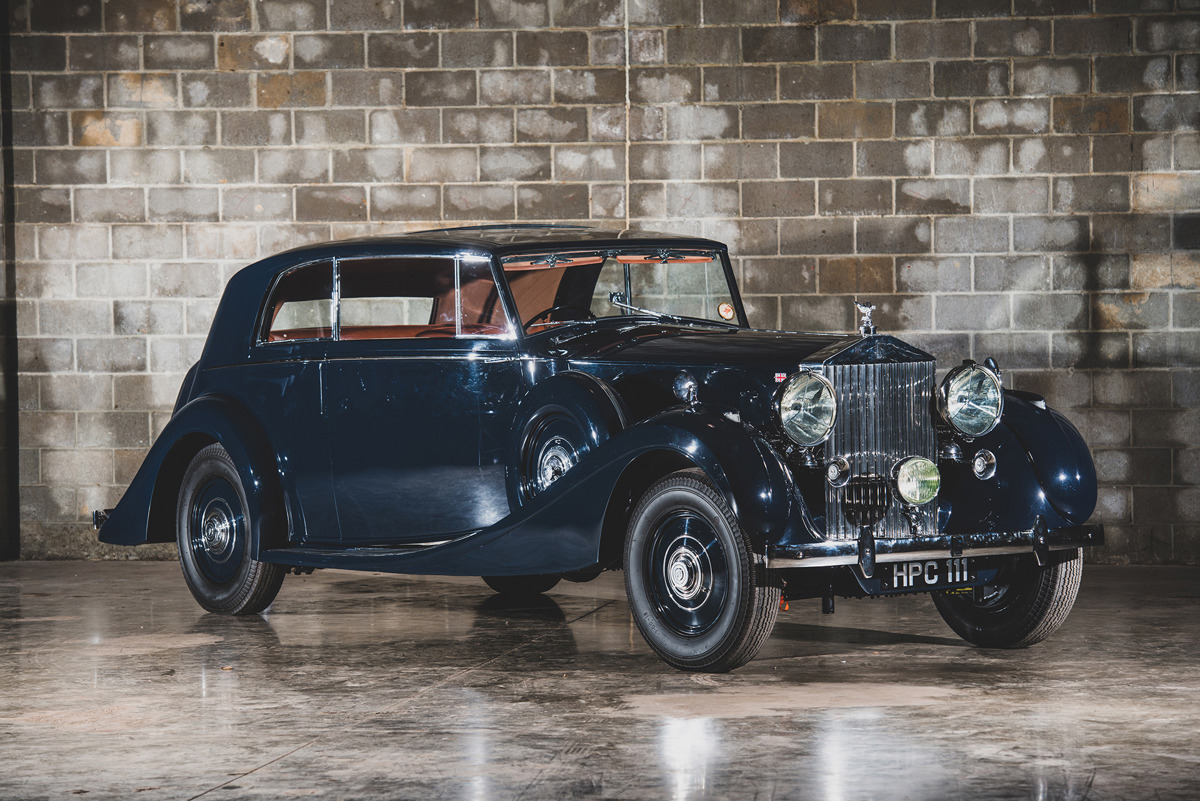1938 Rolls-Royce Phantom III 'Parallel Door' Saloon Coupe by James Young offered at RM Sotheby’s The Guyton Collection 2019