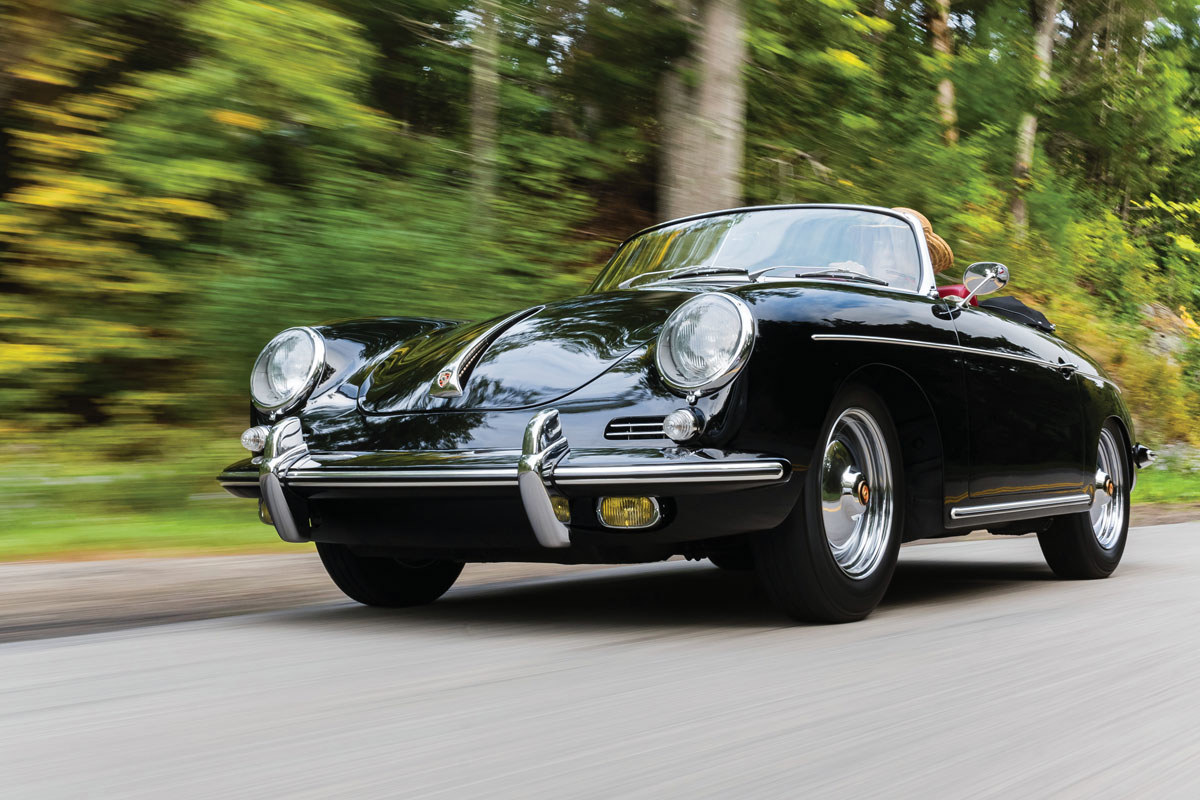 1962 Porsche 356 B Super 90 ‘Twin Grille’ Roadster by D’leteren offered at RM Sotheby’s Amelia Island live auction 2019