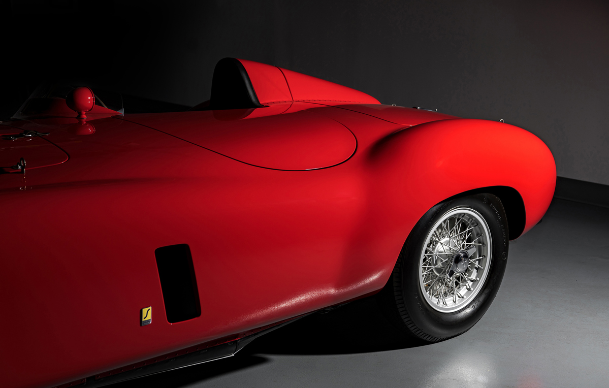1953 Ferrari 375 MM Spider by Scaglietti offered at RM Sotheby's Monterey live auction 2022