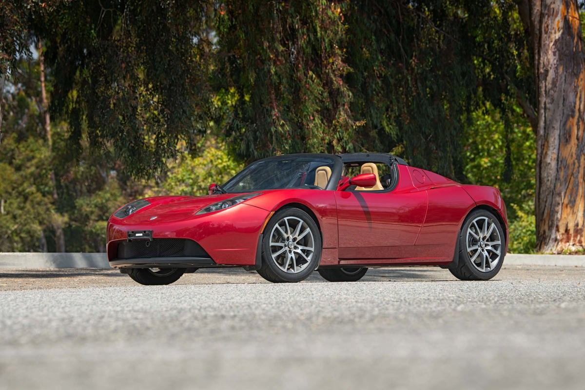 2010 Tesla Roadster R80 3.0 offered at RM Sotheby’s Monterey live auction 2022