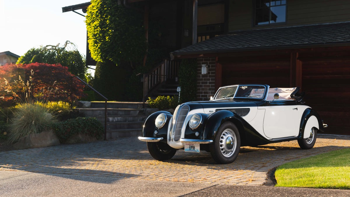 1938 BMW 327/28 Sport Cabriolet offered at RM Sotheby’s Monterey live auction 2022