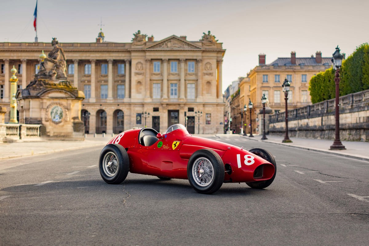 1954 Ferrari 625 F1 offered at RM Sotheby’s Monterey live auction 2022
