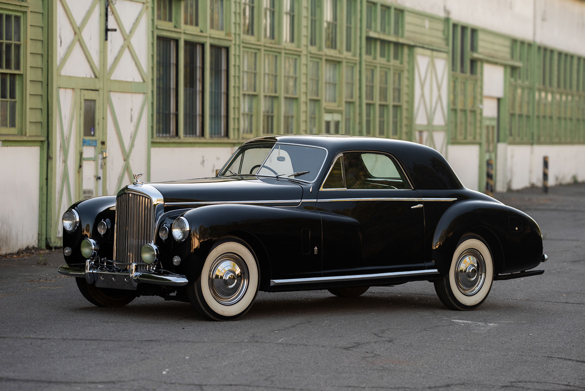 1949 Bentley Mark VI Coupe by Pinin Farina offered at RM Sotheby's Monterey live auction 2022