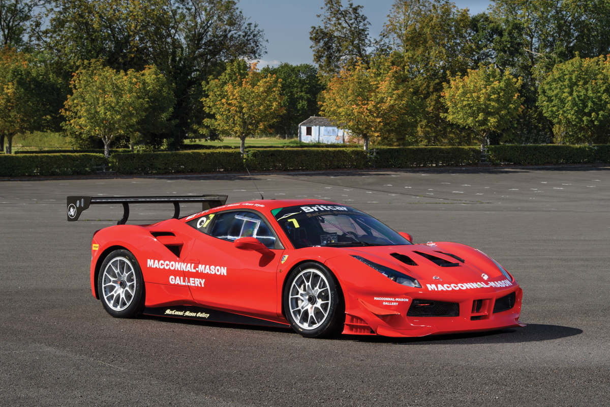 2018 Ferrari 488 Challenge offered at RM Sotheby’s London live auction 2019